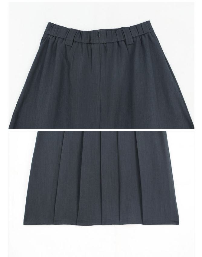 ✨ 기본 정장 롱스커트 S·M·L · 숏/기본 2기장 · 4컬러 사이즈 구애 없이 선택!  Premium Tailored Long Skirt (S–L, Short/Regular Length)