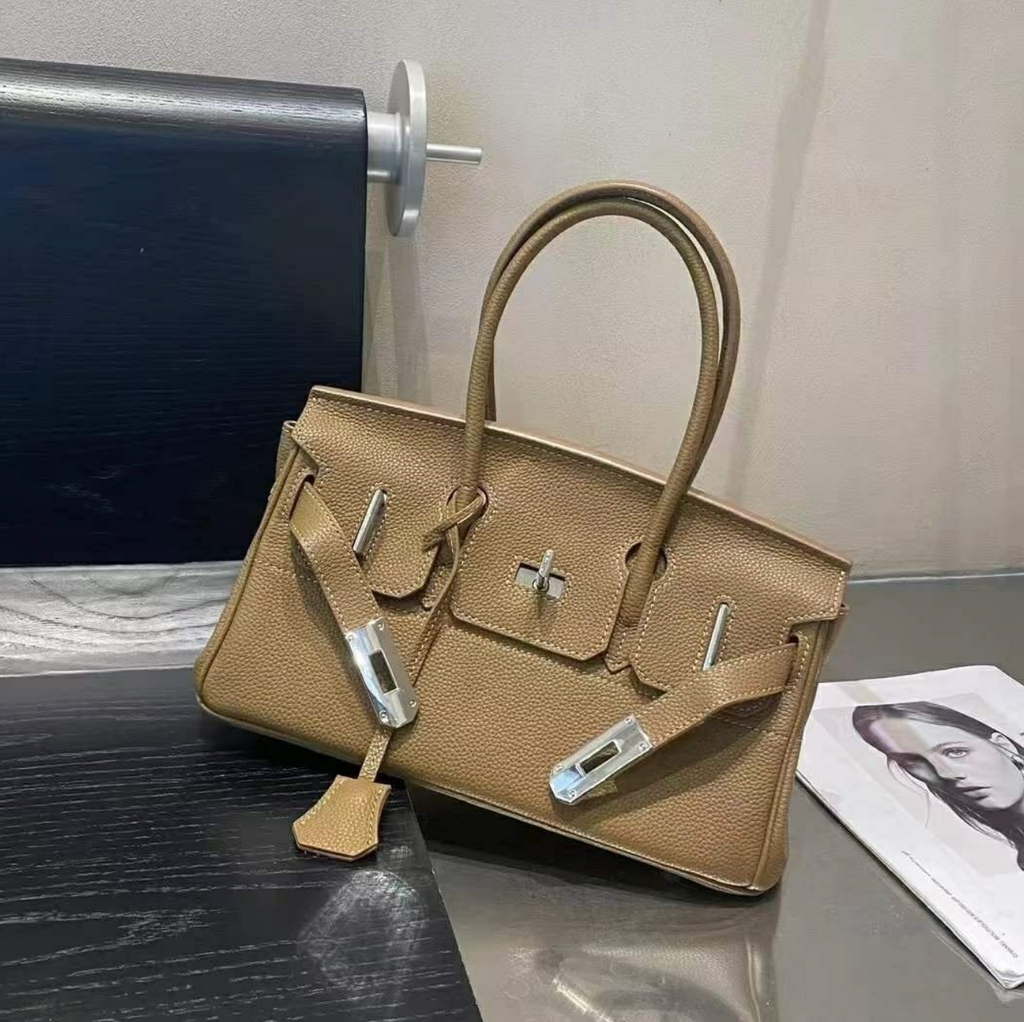 🌸👜 [3-4주예상] 럭셔리 유니크 토고 소가죽 브레이슬릿 토트 숄더백 / Togo Cowhide Bracelet Tote Shoulder Bag 👜🌸