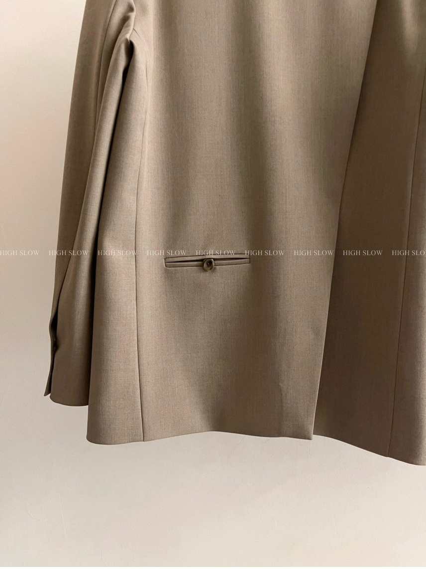 ✨🔥품절대란[3-4주배송예상]🔥✨국내생산 고퀄 뒷사선절개 슬림핏 오버자켓🖤🤍 군더더기 없는 핏감 끝판왕 / Premium Back Diagonal-Slit Tailored Jacket