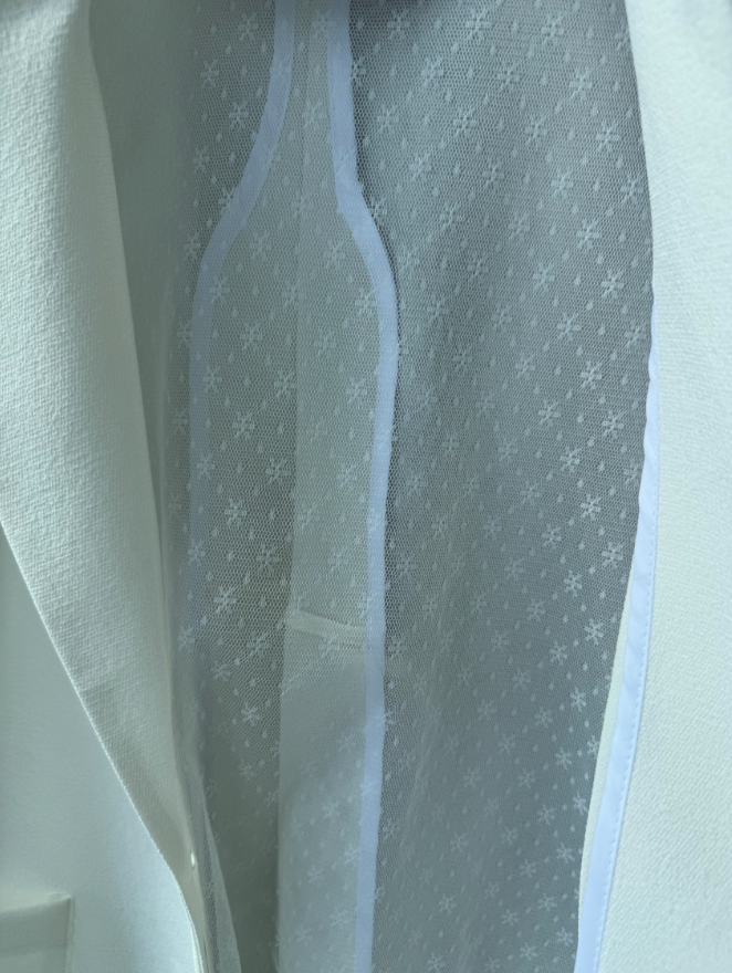 🌼[여름자켓]❄️오션 레이스 백리본 린넨 혼방 썸머 자켓 Ocean Lace Back Ribbon Linen Blend Summer Jacket