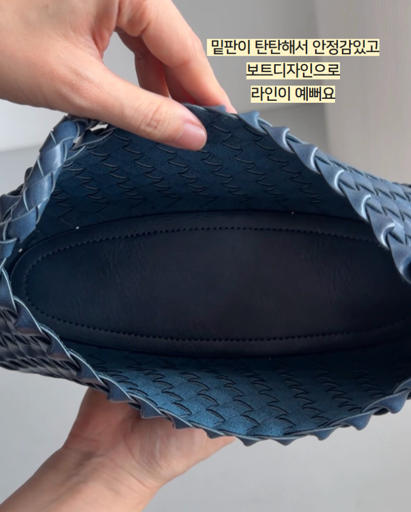 ✨🌿[비건레더]🌿✨드래곤 와플 로잔나 위빙 토트백 5COLOR👜 프리미엄 비건레더 합성피혁 숄더백｜스틸블루·카멜·아이보리·브라운·블랙｜가볍고 고급스러운 데일리백 Premium Vegan Leather Dragon Waffle Rosanna Woven Tote Bag