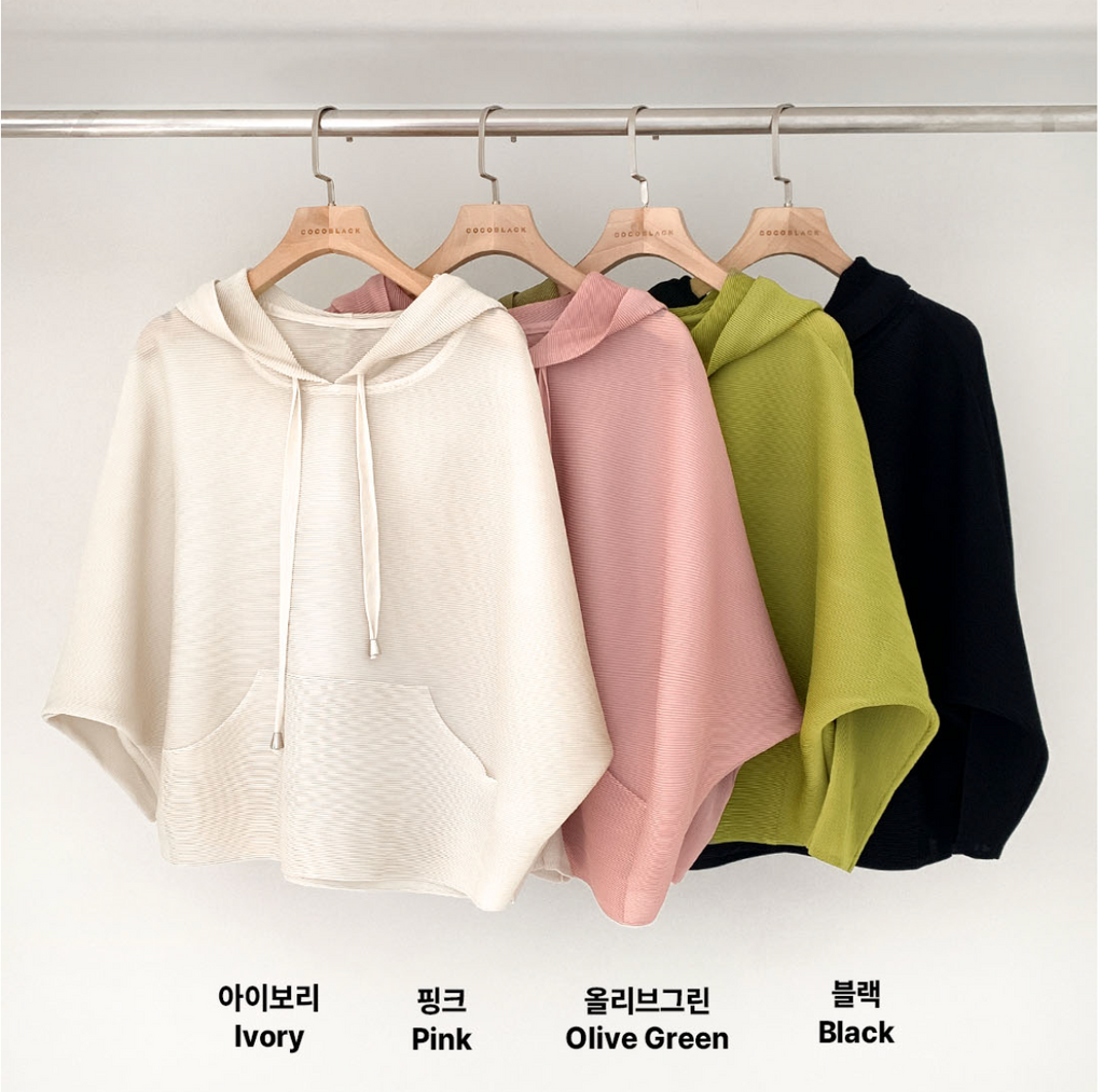 [77까지]품절대란 플리츠 후드 블라우스 💕 가볍고 시원한 플리츠 · 군살커버 루즈핏 · 44~77/88 프리사이즈 · 올여름 필수템 / Pleats Hood Blouse ✨ Lightweight & Stretchy Relaxed Fit