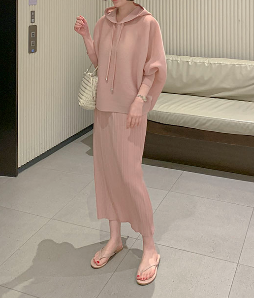 [77까지]품절대란 플리츠 후드 블라우스 💕 가볍고 시원한 플리츠 · 군살커버 루즈핏 · 44~77/88 프리사이즈 · 올여름 필수템 / Pleats Hood Blouse ✨ Lightweight & Stretchy Relaxed Fit