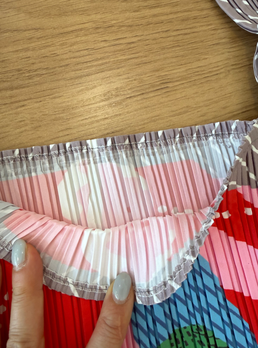 🎨아트 프린팅 플리츠 숄더백 접이식 경량 데일리백 여행용 에코백 감성 일러스트 플리츠백 SONO Art Pleated Shoulder Bag✨