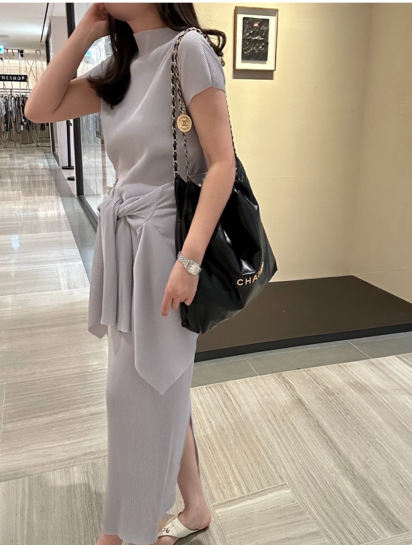 [3주예상] [66반까지]✨노리타 프리미엄 플리츠 3종 셋업 💫 Norita Premium Pleated 3PCS Set | 플리츠 블라우스 + 롱 스커트 + 가디건 세트 · 우아한 촤르르핏 · 고급 데일리룩 · 하객룩 · 여행룩✨