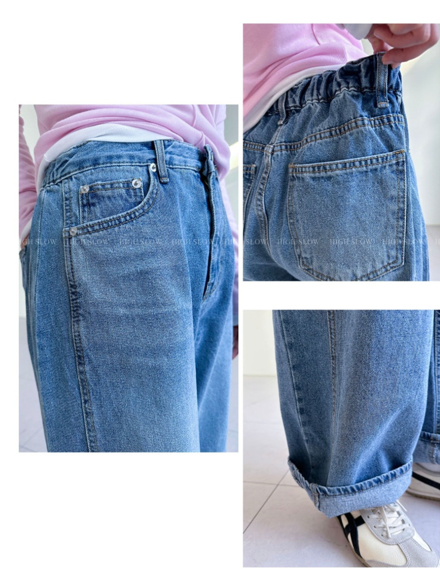 [32까지가능][3주예상]🔥 👖인생 데님 찾으셨나요? 드디어 발견한 페르헤 옆절개선 다트 와이드 데님 팬츠 Best-Selling Side Dart Wide Denim Jeans