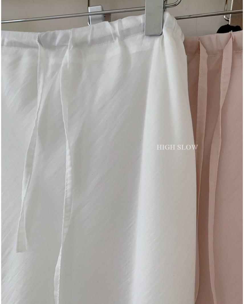 🌸 [재미주] 여리한 소재의 펄스 스커트✨ 허리밴딩 77초반까지 가능! 입는 순간 분위기 여신되는 여름 롱스커트 데일리룩·휴가룩 강력추천 Summer Pulse Skirt