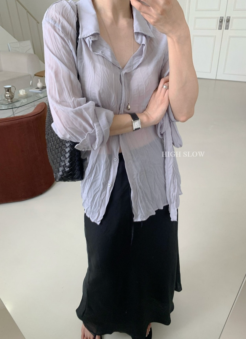 🌸 [재미주] 여리한 소재의 펄스 스커트✨ 허리밴딩 77초반까지 가능! 입는 순간 분위기 여신되는 여름 롱스커트 데일리룩·휴가룩 강력추천 Summer Pulse Skirt