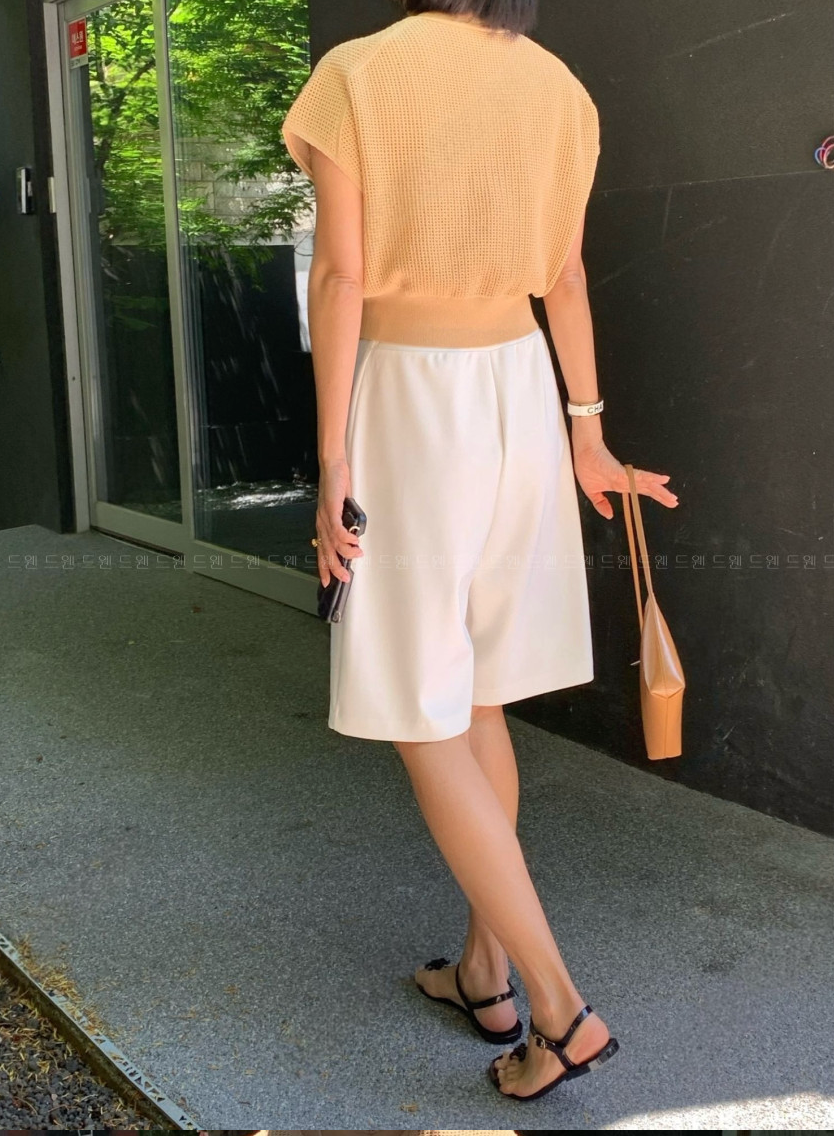 🩳 [77까지가능] 로우게이지 썸머 미친 뫼르소 반바지 │ Meursault Summer Tailored Bermuda Shorts · 정장무드 · 스판혼방 · 체형커버 · 출근룩 · 데일리룩 · 55~77 추천