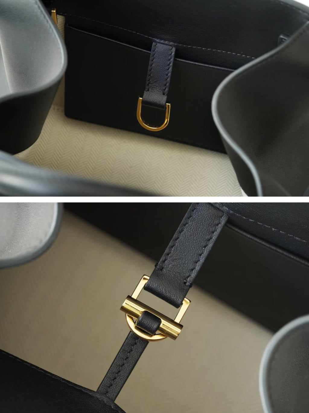 🖤프리미엄 소가죽 로우 스타일 마고백 토트백 & 숄더백 | Premium Genuine Leather The * Row Inspired Margaux Tote & Shoulder Bag ✨