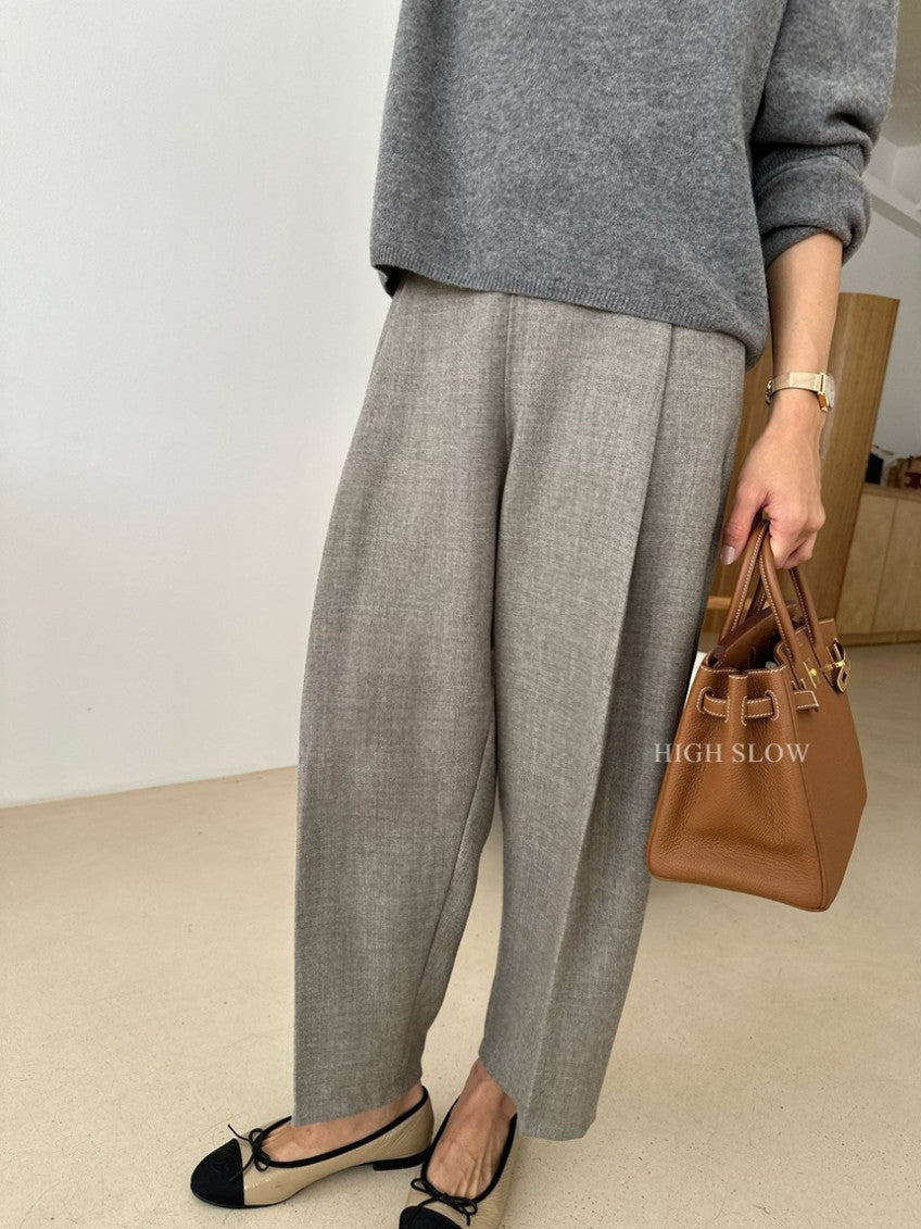 🧶 [카인드]터치 울 팬츠 가을.초겨울용 고급스러운 라인 팬츠| Kind Touch Wool Pants