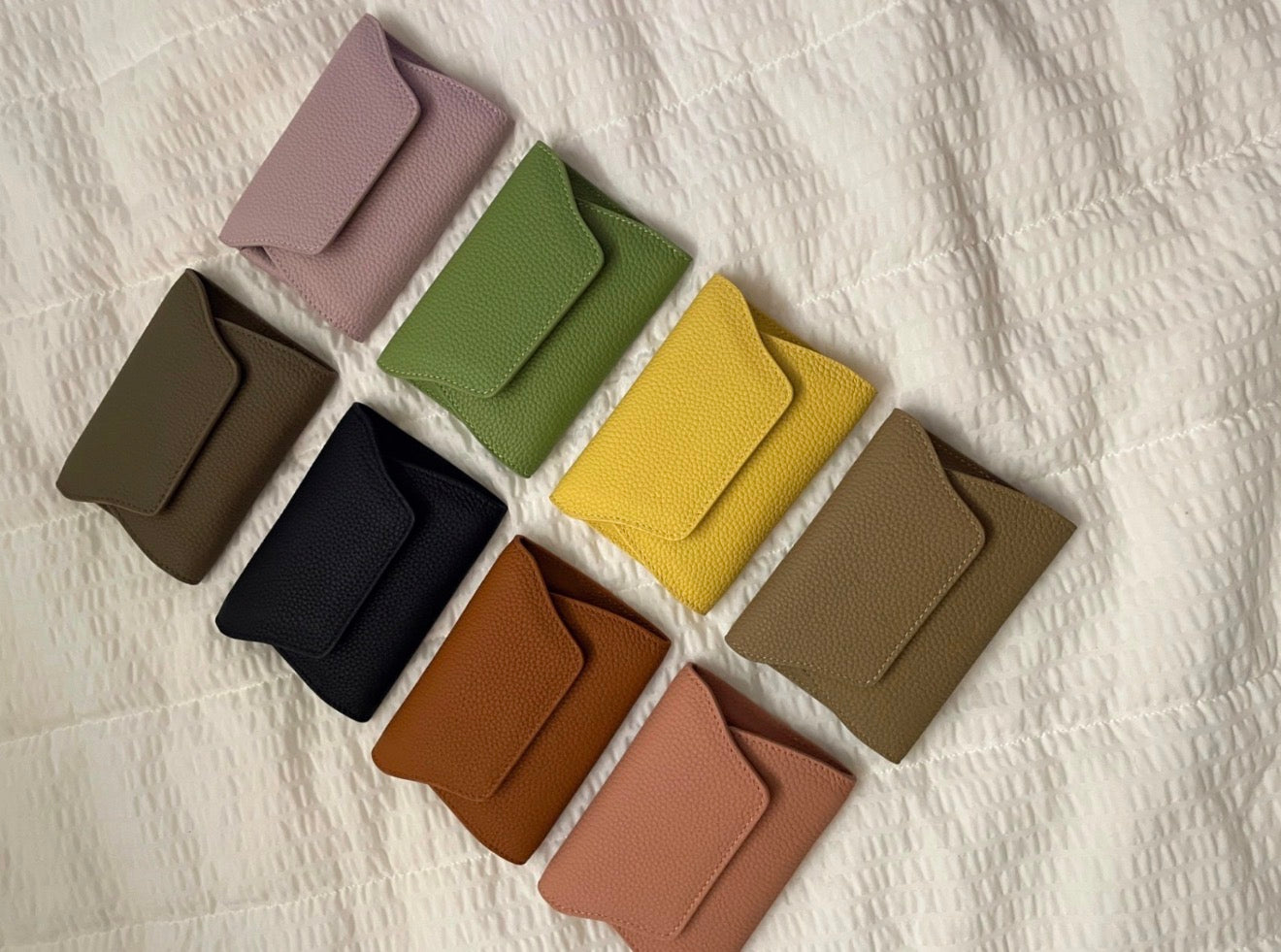 💳✨ 미니 소가죽 카드지갑 / Mini Cowhide Leather Card Wallet ✨💳