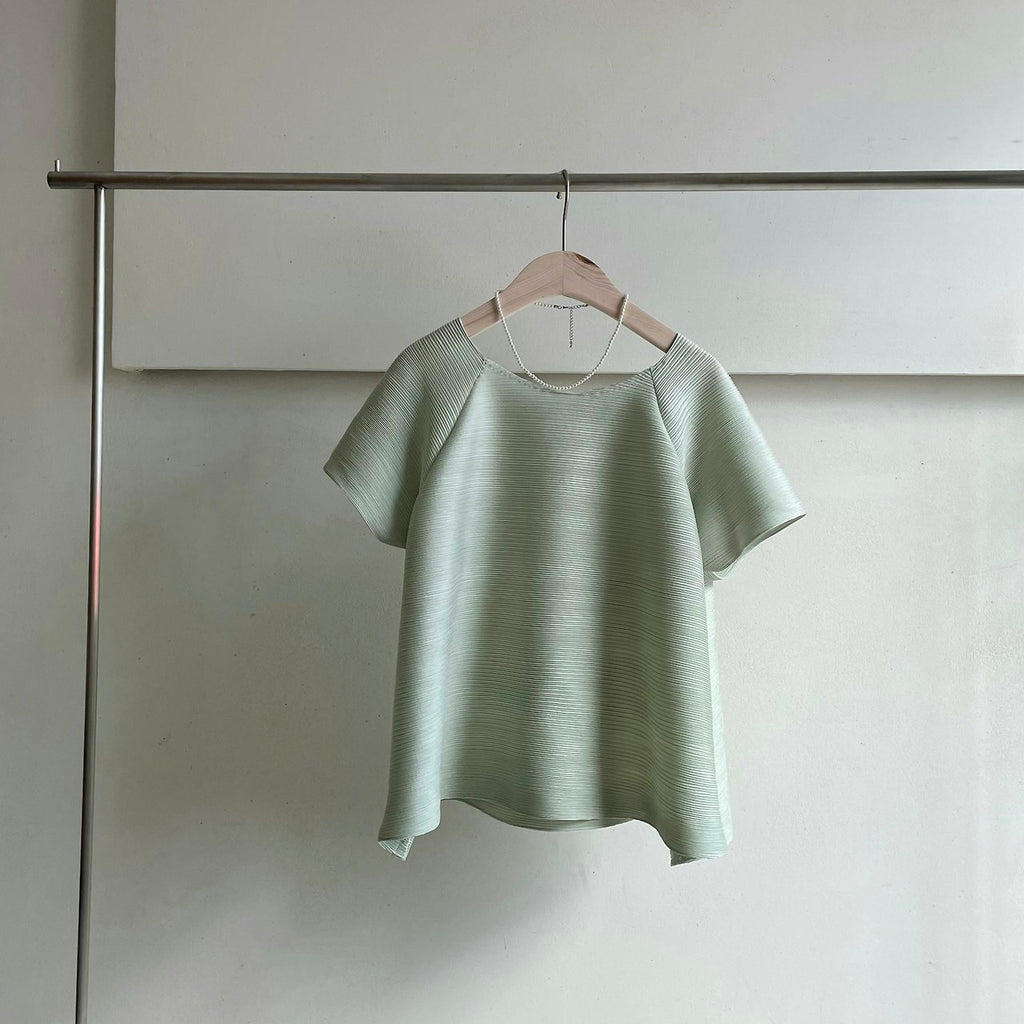 🌸독특한 디자인, Young디자인[77초 까지 예쁘게 가능]✨ 원더 플리츠 블라우스 | Wonder Pleats Blouse ✨🌿
