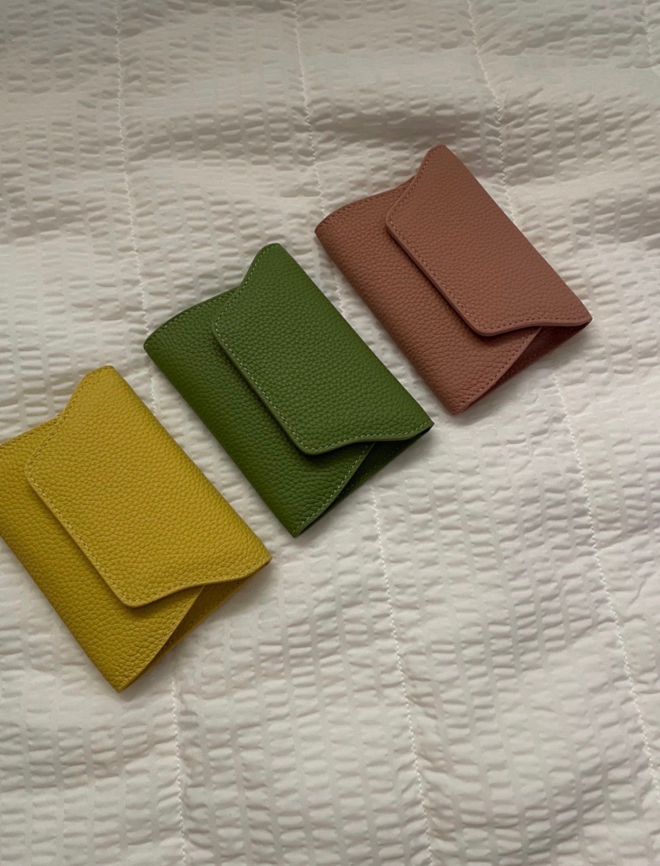 💳✨ 미니 소가죽 카드지갑 / Mini Cowhide Leather Card Wallet ✨💳