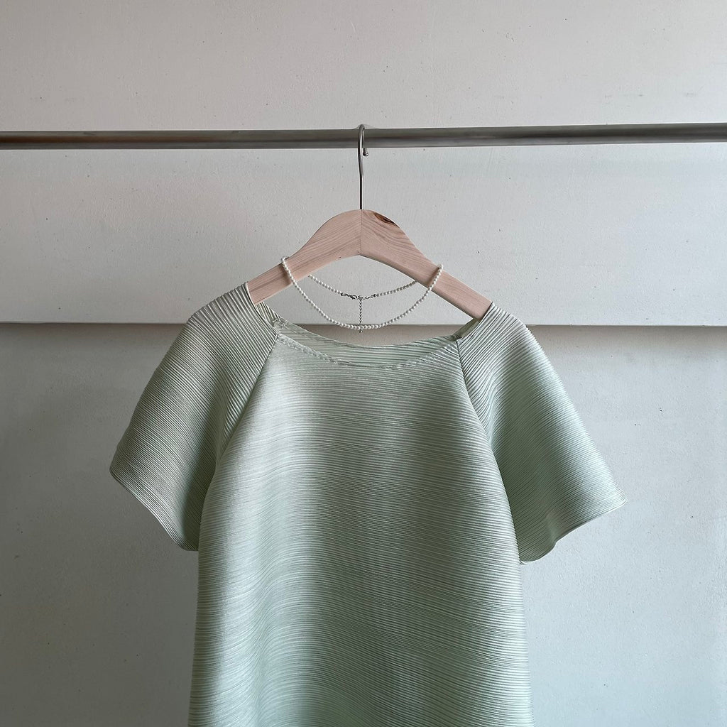 🌸독특한 디자인, Young디자인[77초 까지 예쁘게 가능]✨ 원더 플리츠 블라우스 | Wonder Pleats Blouse ✨🌿
