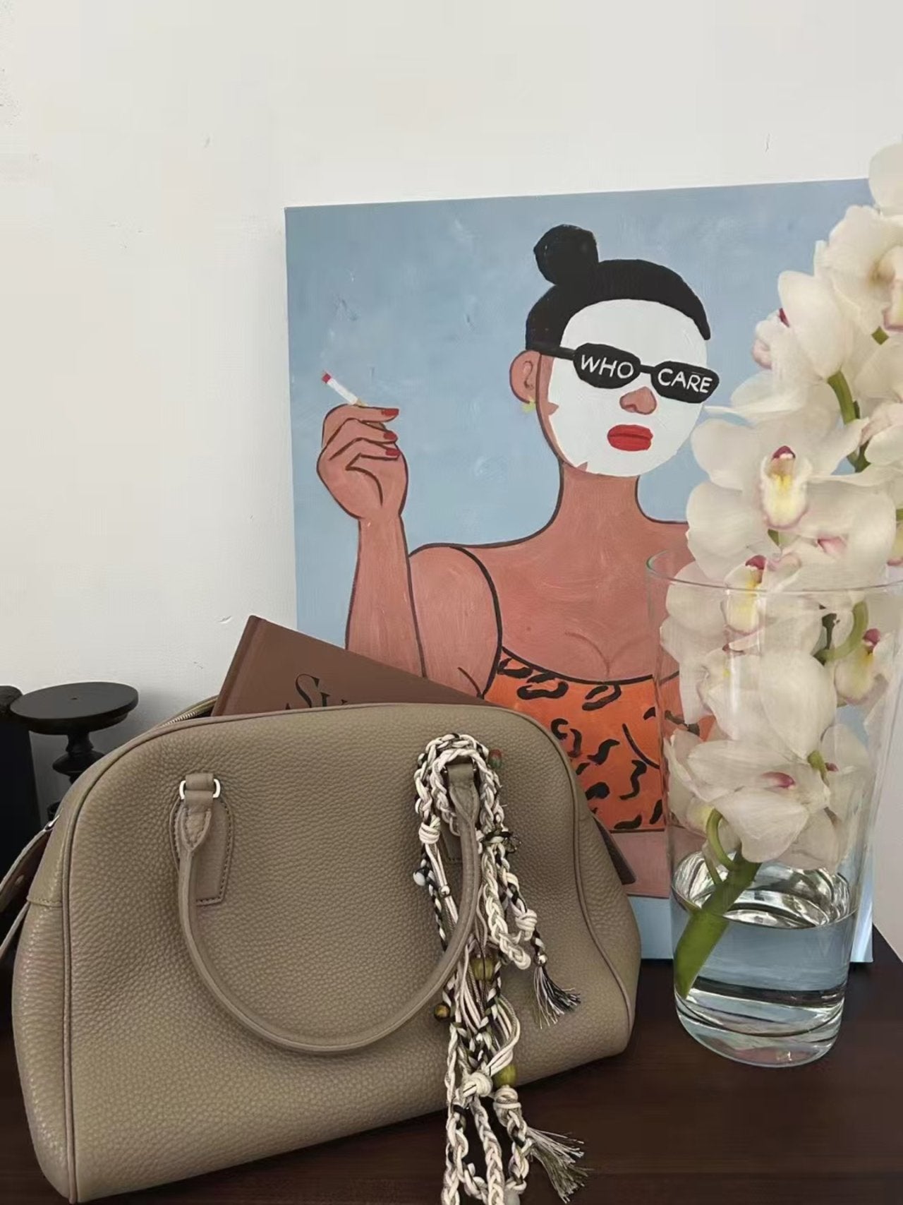🖤✨ 프리미엄 소가죽 더*우 인디아 무드 클래식 보스턴 토트백 | Premium Leather Boston Tote ✨🖤데일리백 심플백 프리미엄가방