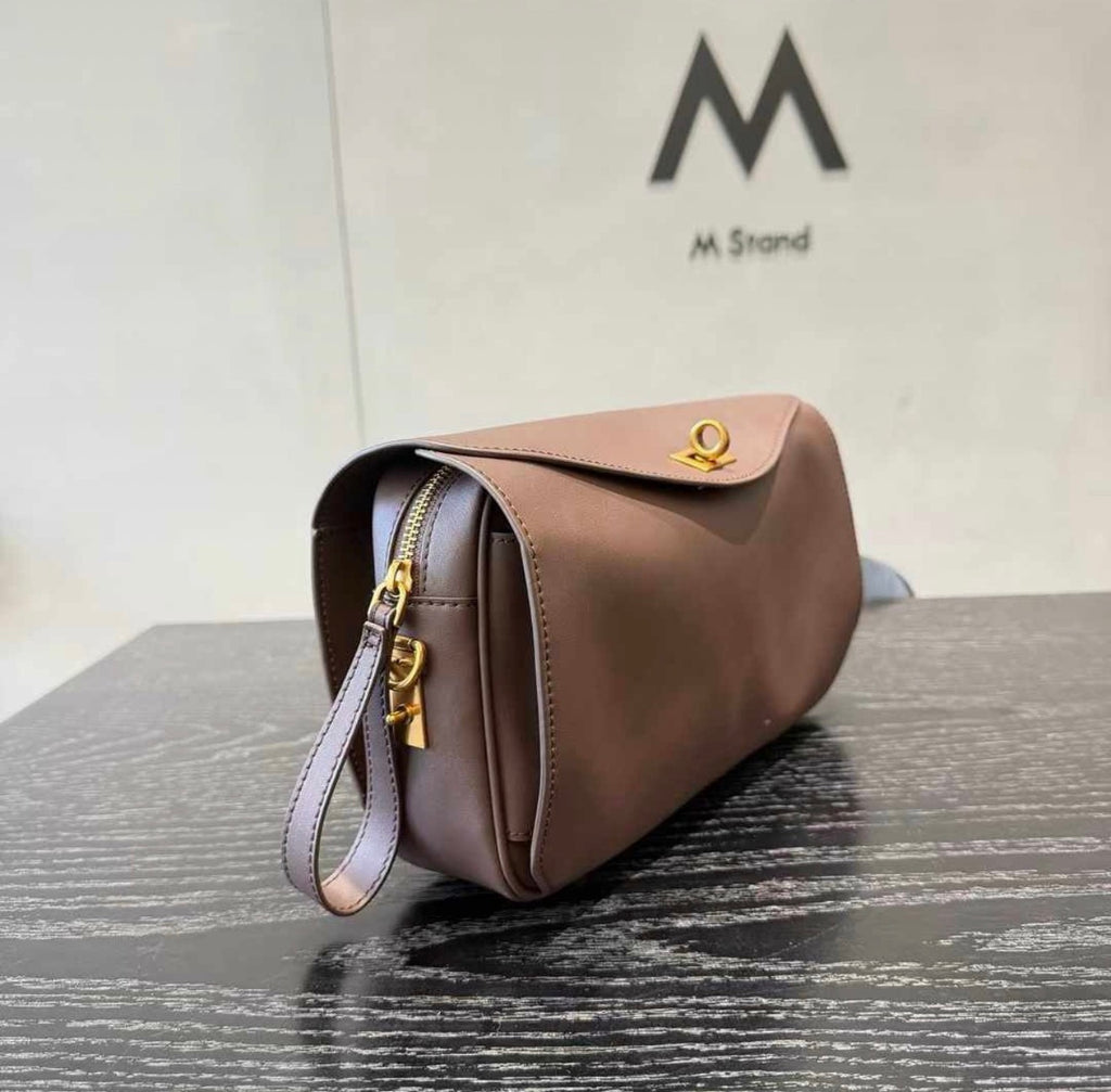 👜 [셀럽픽 · 소가죽] 발렌 무드 클래식 플랩 롱 숄더 크로스백 | Celebrity Style Genuine Leather Classic Flap Shoulder & Crossbody Bag