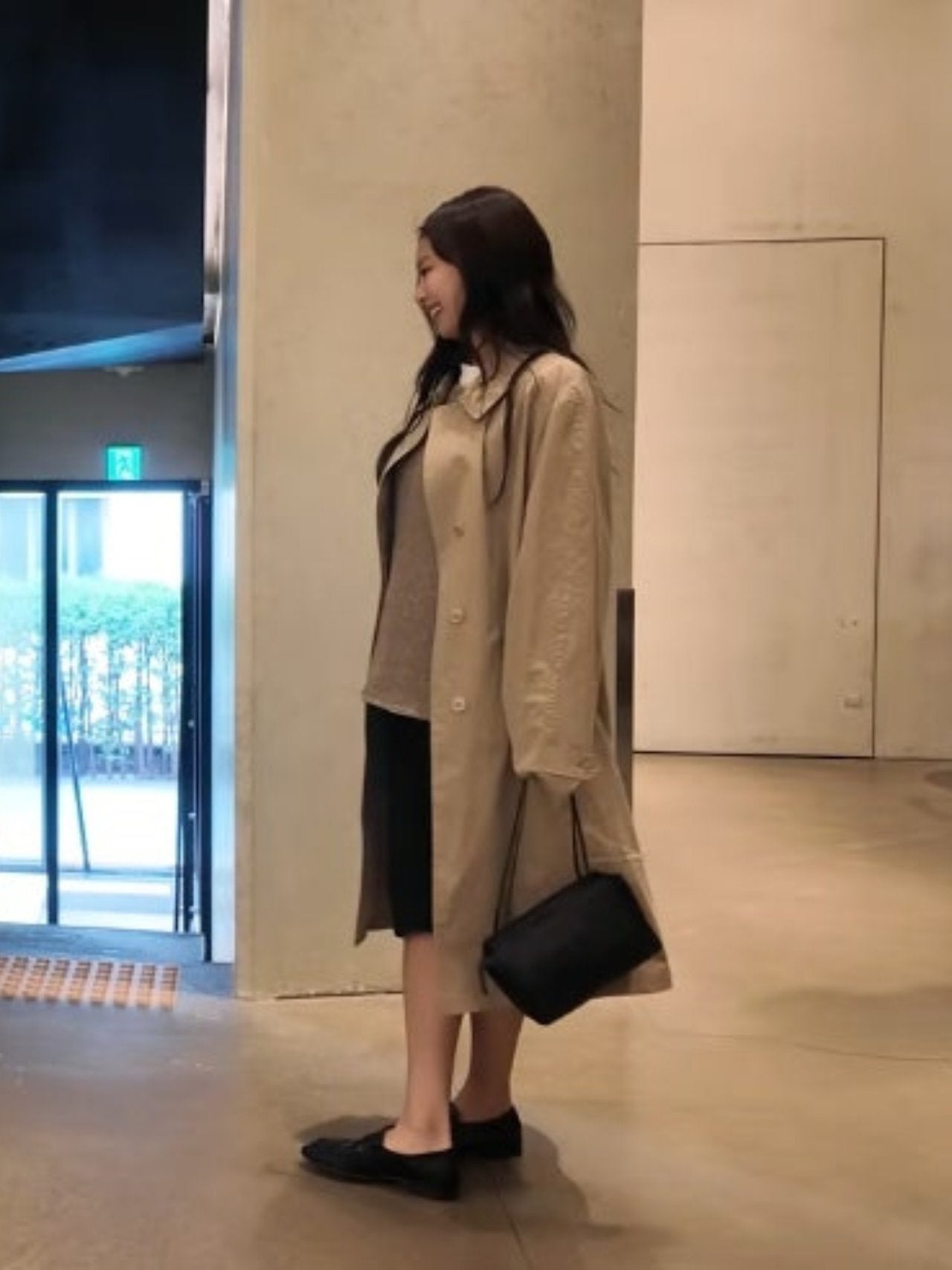 👜✨ [제니백] 프리미엄 양가죽 로고리스 테라스 미니 숄더백 • 제니&신민아 스타일 • Premium Lambskin Logo-less Terrace Mini Shoulder Bag • Luxury Minimal Daily Bagㄷ