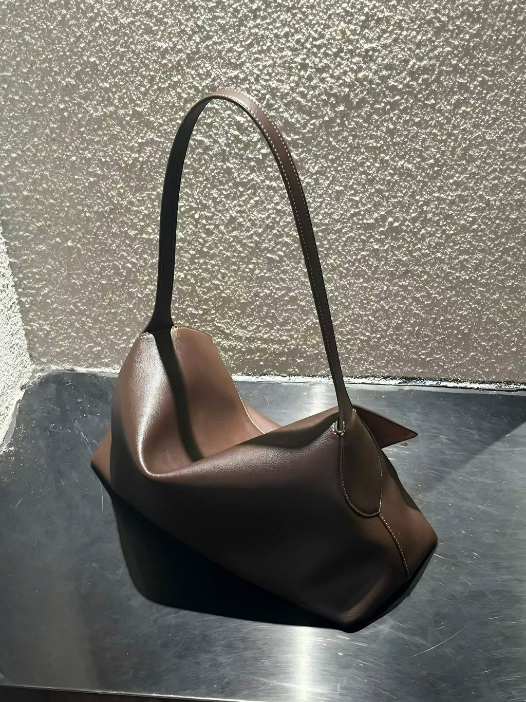 ✨🖤 뉴요커 첼시 프리미엄 소가죽 숄더백 | Premium Leather Shoulder Bag | 뉴욕 감성 셀럽백 🤎👜