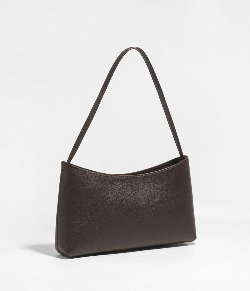 👜 [소가죽·알마 바게트백 미니멀 숄더] 모던 스퀘어백 | Modern Square Leather Shoulder Bag더로우스타일 신민아백