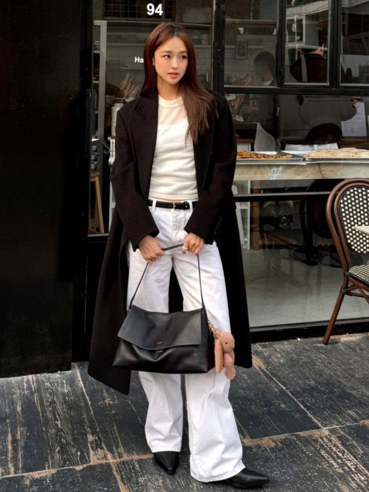 ✨🖤 뉴요커 첼시 프리미엄 소가죽 숄더백 | Premium Leather Shoulder Bag | 뉴욕 감성 셀럽백 🤎👜