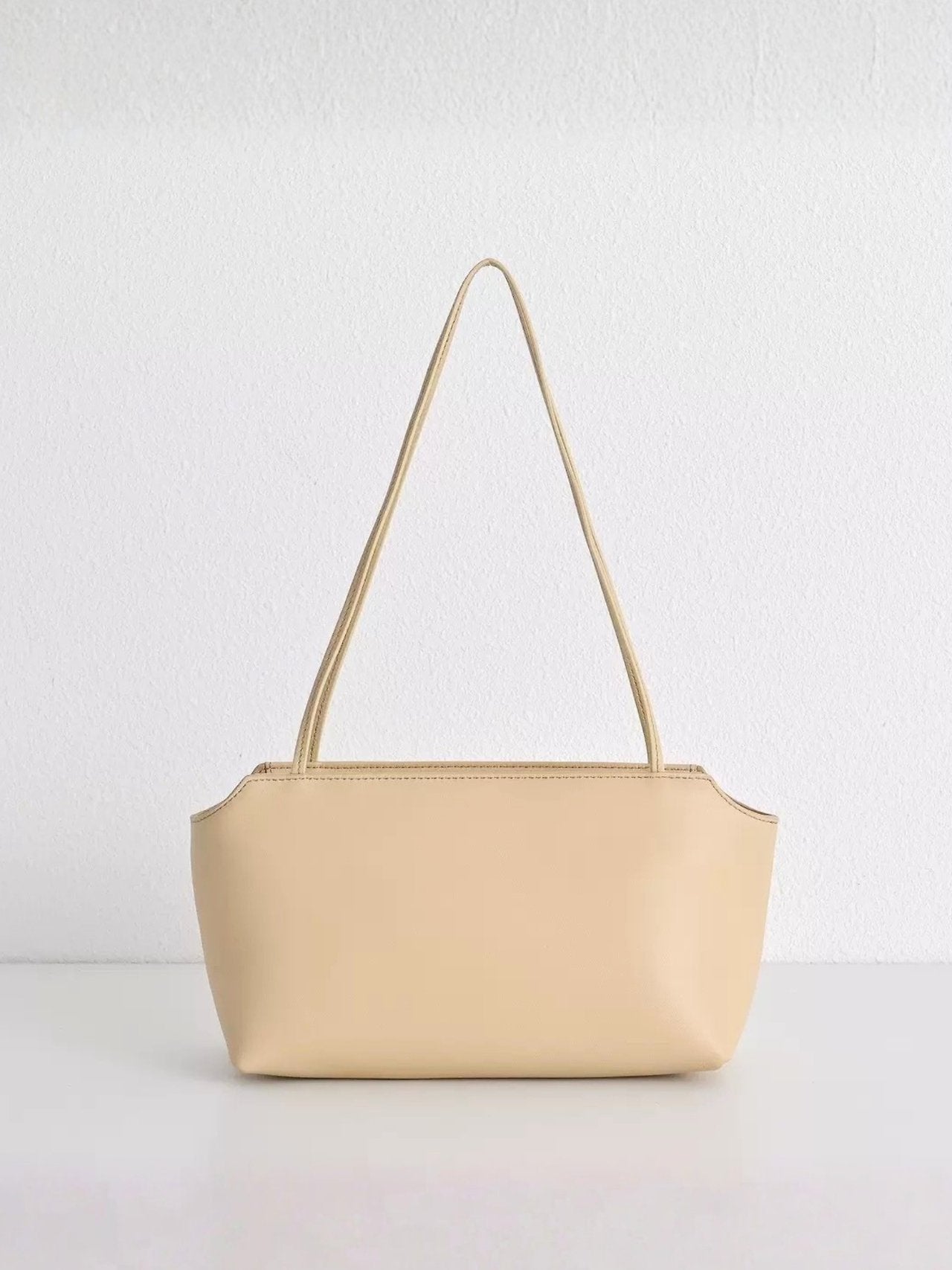 👜✨ [제니백] 프리미엄 양가죽 로고리스 테라스 미니 숄더백 • 제니&신민아 스타일 • Premium Lambskin Logo-less Terrace Mini Shoulder Bag • Luxury Minimal Daily Bagㄷ