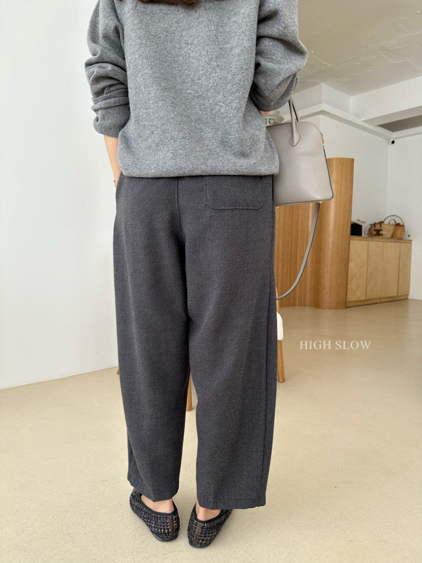 🧶 [카인드]터치 울 팬츠 가을.초겨울용 고급스러운 라인 팬츠| Kind Touch Wool Pants