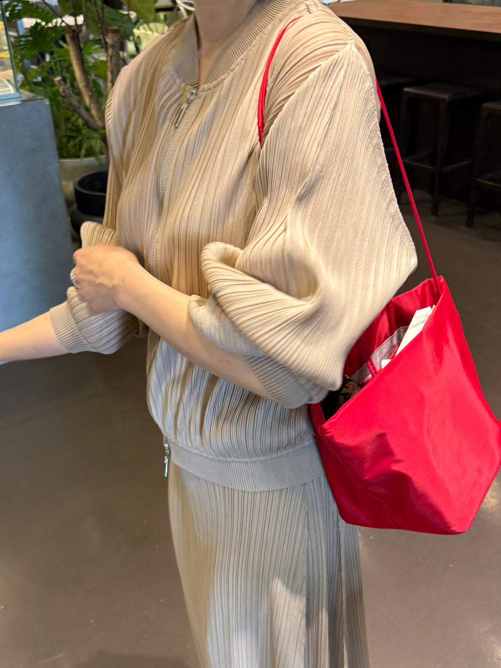 💕 마스 로제 경량 숄더백 | Mars Rosé Lightweight Shoulder Bag