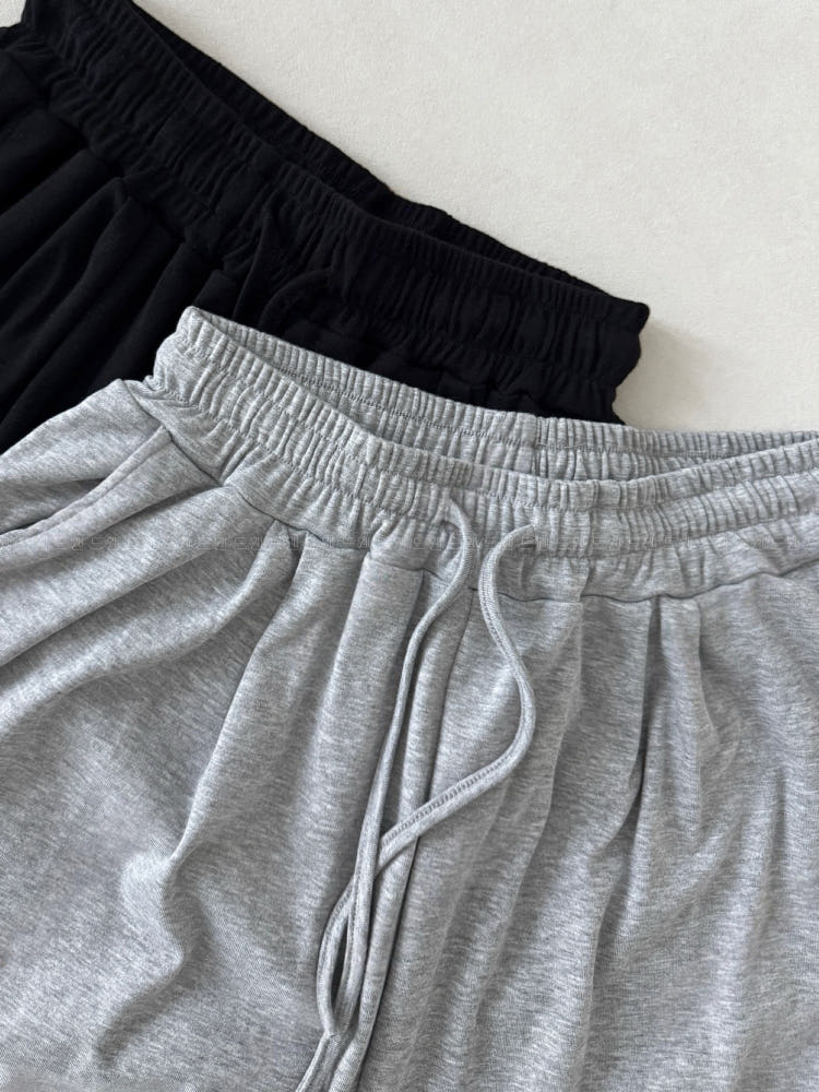 👖 [리플] 차르르 핀턱 와이드 루즈핏 데일리 트레이닝 팬츠 | Soft Flow Pintuck Wide Training Pants