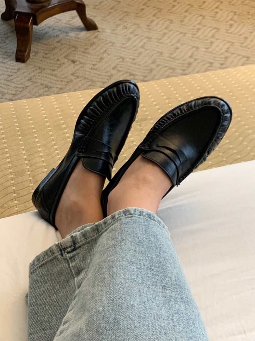 👞 [가을 클래식] 소프트 셔링 디테일 투웨이 페니 로퍼 & 블로퍼 | Shirred Classic 2-Way Loafer & Mule