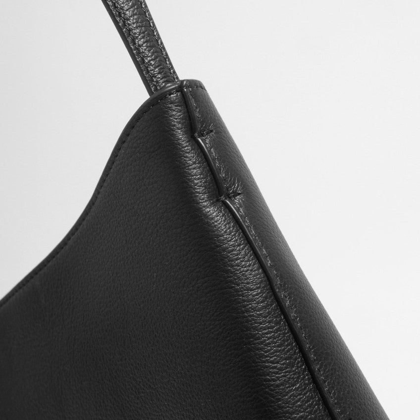 👜 [소가죽·알마 바게트백 미니멀 숄더] 모던 스퀘어백 | Modern Square Leather Shoulder Bag더로우스타일 신민아백