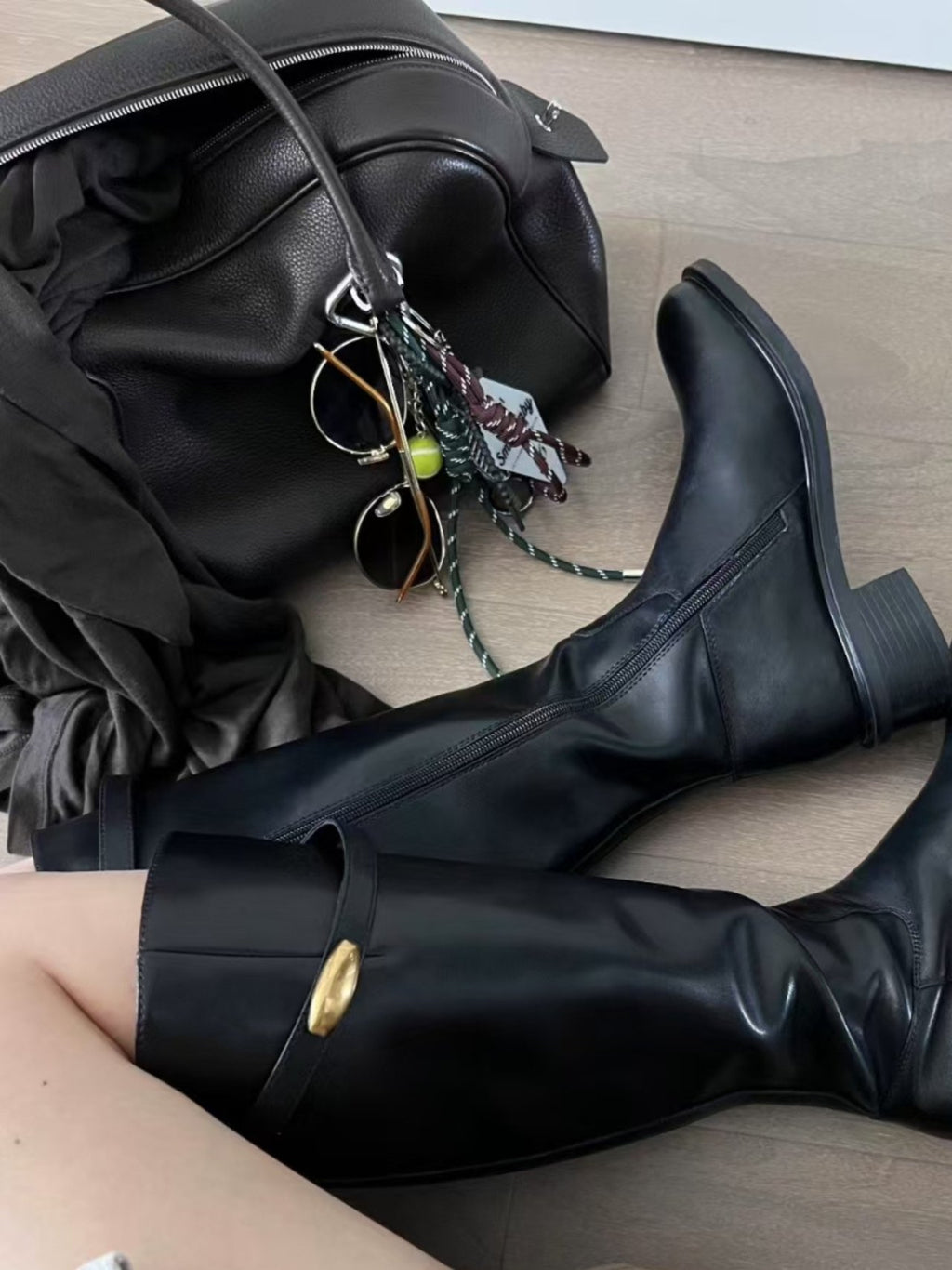 🖤✨ 프리미엄 소가죽 더*우 인디아 무드 클래식 보스턴 토트백 | Premium Leather Boston Tote ✨🖤데일리백 심플백 프리미엄가방