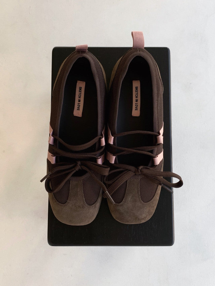 🌹 [넘 예쁜 리본 포인트] 로즈 리본 데일리 스니커즈 | Rose Ribbon Leather Sneakers