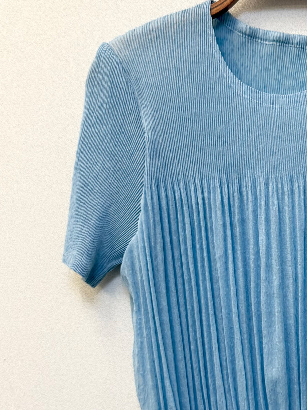 ✨🌿 ❄️셔링 쿨 플리츠 탑 블라우스 │ Shirring Cool Pleats Top Blouse │ Ultra-Light Summer Pleats Tee