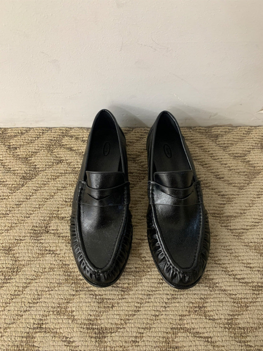 👞 [가을 클래식] 소프트 셔링 디테일 투웨이 페니 로퍼 & 블로퍼 | Shirred Classic 2-Way Loafer & Mule