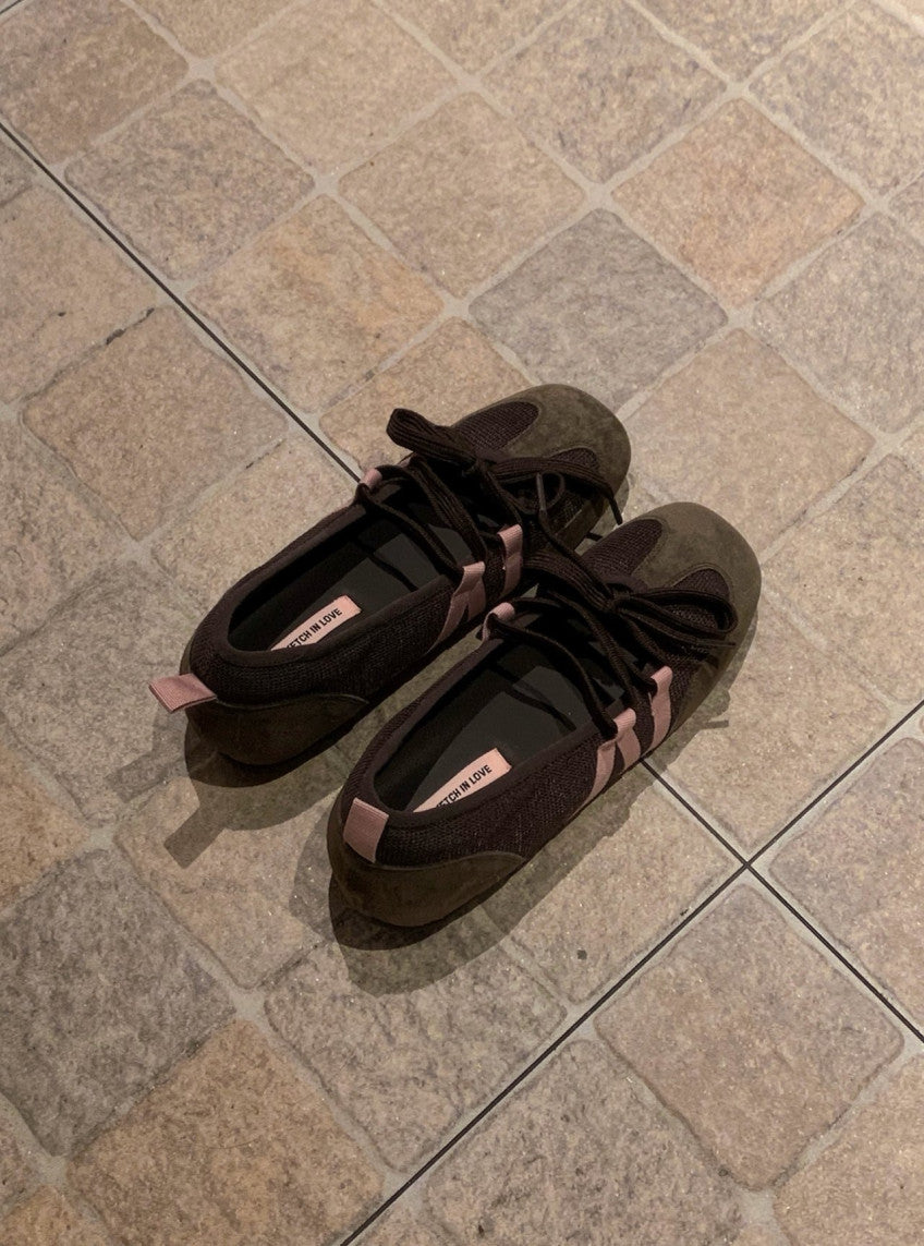 🌹 [넘 예쁜 리본 포인트] 로즈 리본 데일리 스니커즈 | Rose Ribbon Leather Sneakers