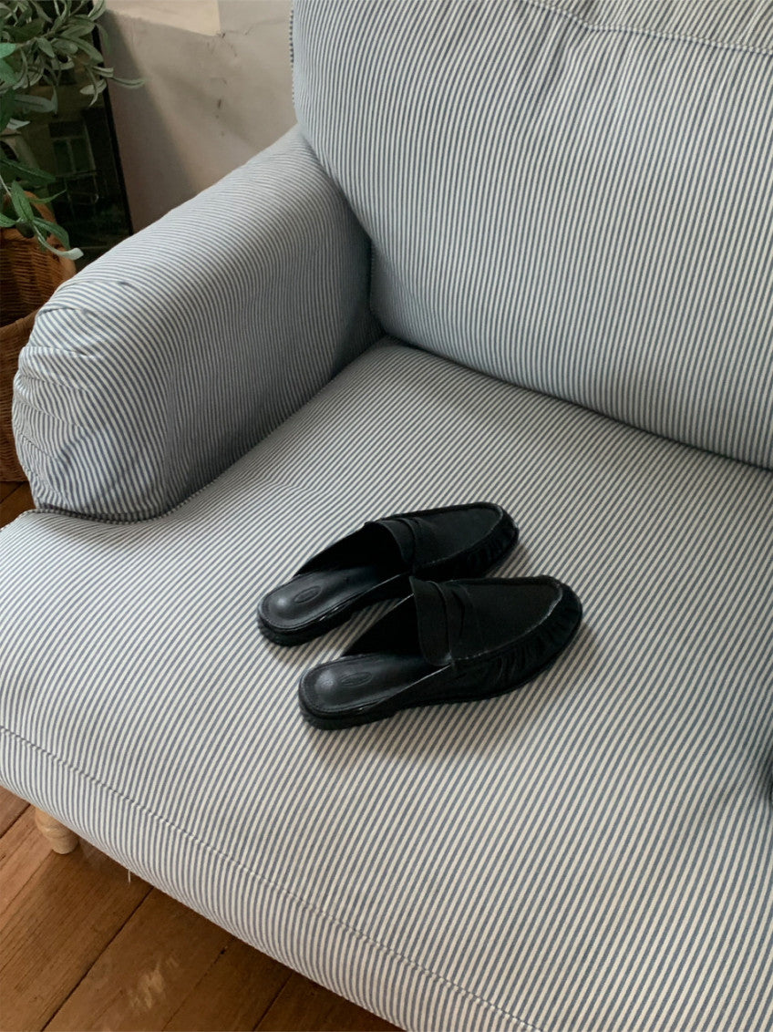 👞 [가을 클래식] 소프트 셔링 디테일 투웨이 페니 로퍼 & 블로퍼 | Shirred Classic 2-Way Loafer & Mule