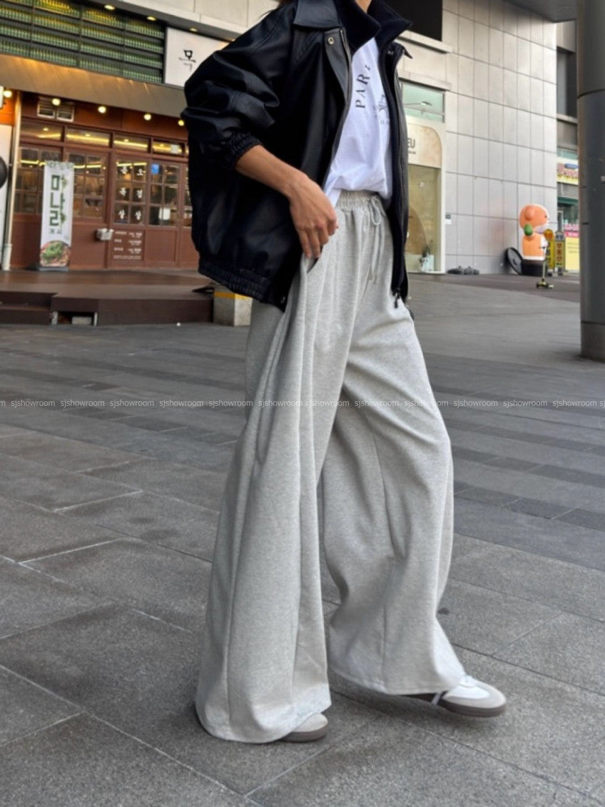 👖 [리플] 에코 옆절개 스트레치 와이드 루즈핏 트레이닝 팬츠 | Eco Side-Seam Stretch Wide Training Pants