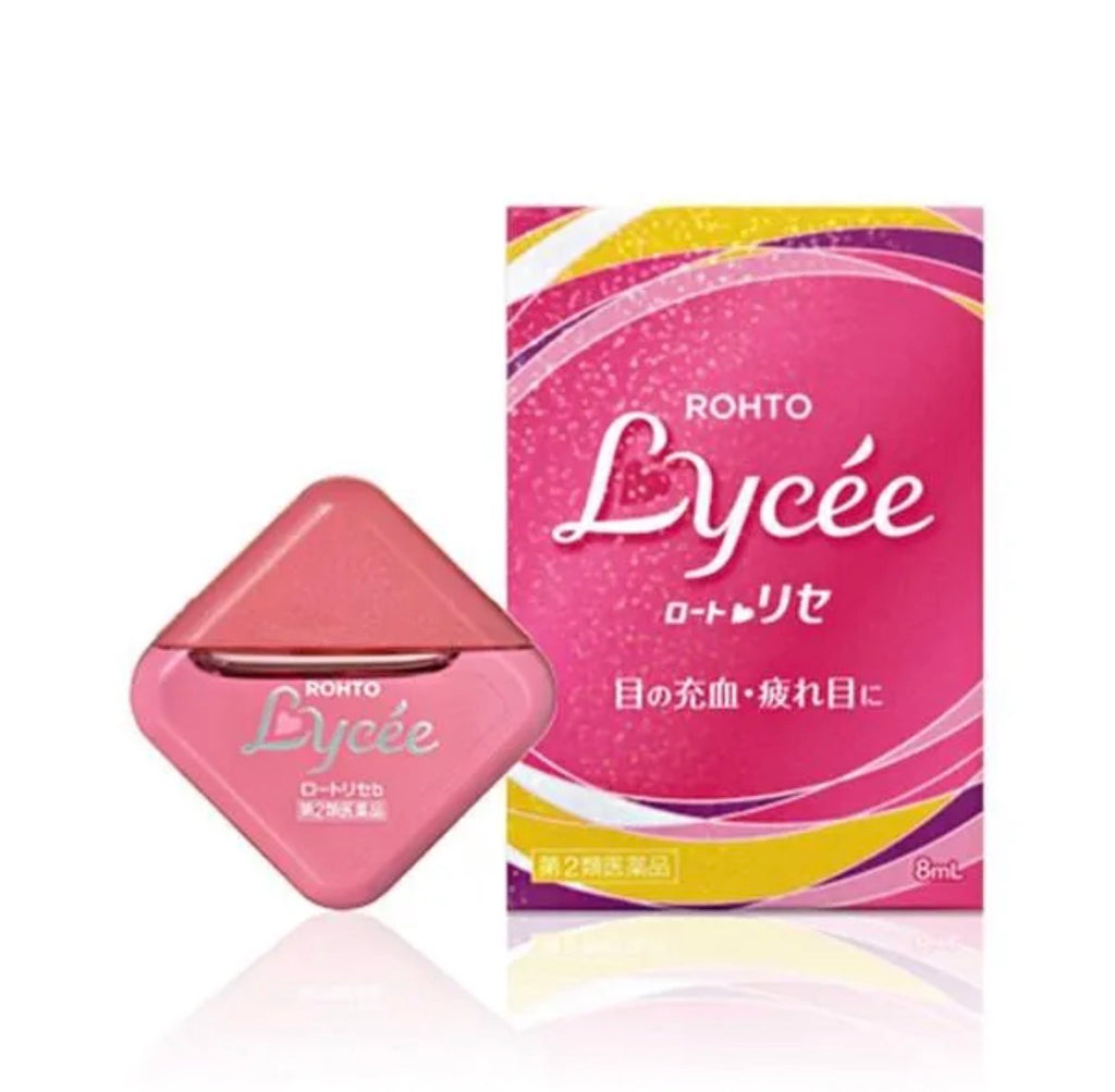 🇯🇵화장이 지워지지 않아 유명한  눈물약! Rohto Lycée Eye Drop 아이드롭 (8ml)/Japan as the top makeup-safe eye drop