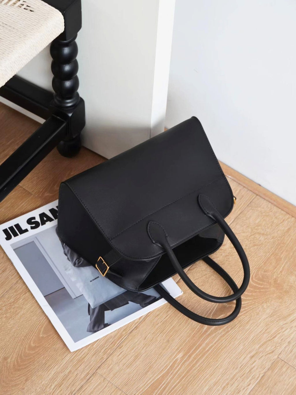 🖤프리미엄 소가죽 로우 스타일 마고백 토트백 & 숄더백 | Premium Genuine Leather The * Row Inspired Margaux Tote & Shoulder Bag ✨