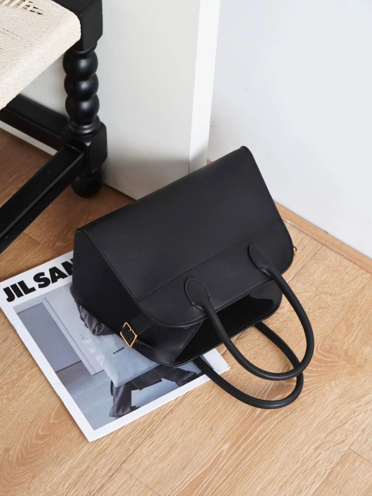 🖤프리미엄 소가죽 로우 스타일 마고백 토트백 & 숄더백 | Premium Genuine Leather The * Row Inspired Margaux Tote & Shoulder Bag ✨