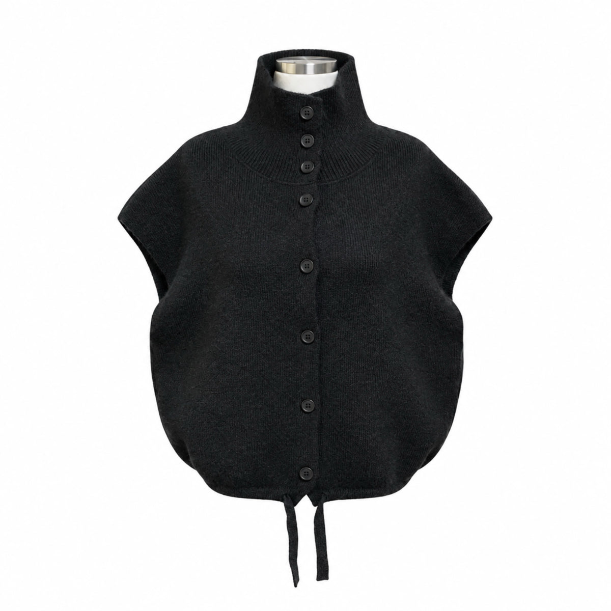 🧶 터틀하이넥 니트 베스트 & 와이드 팬츠 세트 | Turtleneck Knit Vest & Wide Pants Set