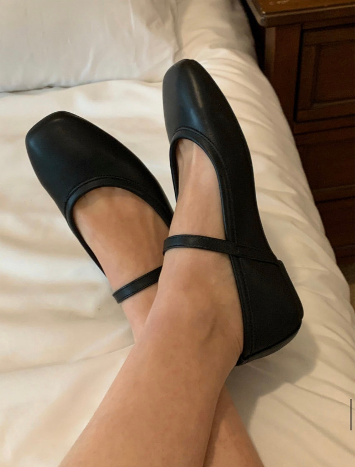 ✨[225-255]👠메리제인 슈즈🩷 봄여름 데일리 프리미엄 부들부들 양가죽 메리제인 플랫슈즈✨ 여성 양가죽 메리제인 플랫 Mary Jane Lambskin Flat Shoes✨