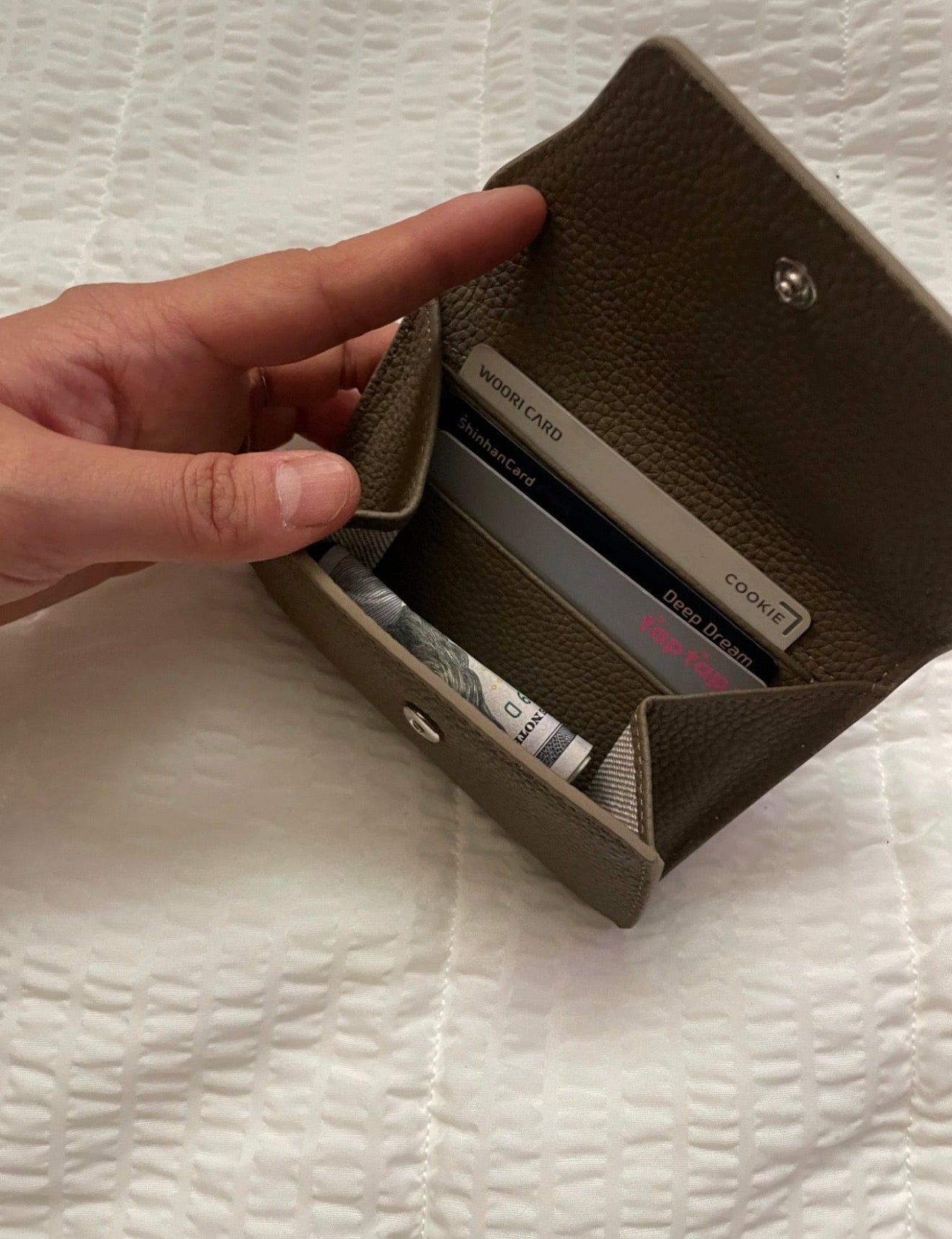 💳✨ 미니 소가죽 카드지갑 / Mini Cowhide Leather Card Wallet ✨💳
