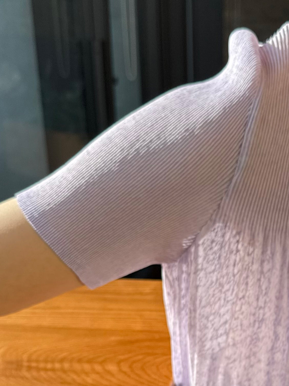 ✨🌿 ❄️셔링 쿨 플리츠 탑 블라우스 │ Shirring Cool Pleats Top Blouse │ Ultra-Light Summer Pleats Tee