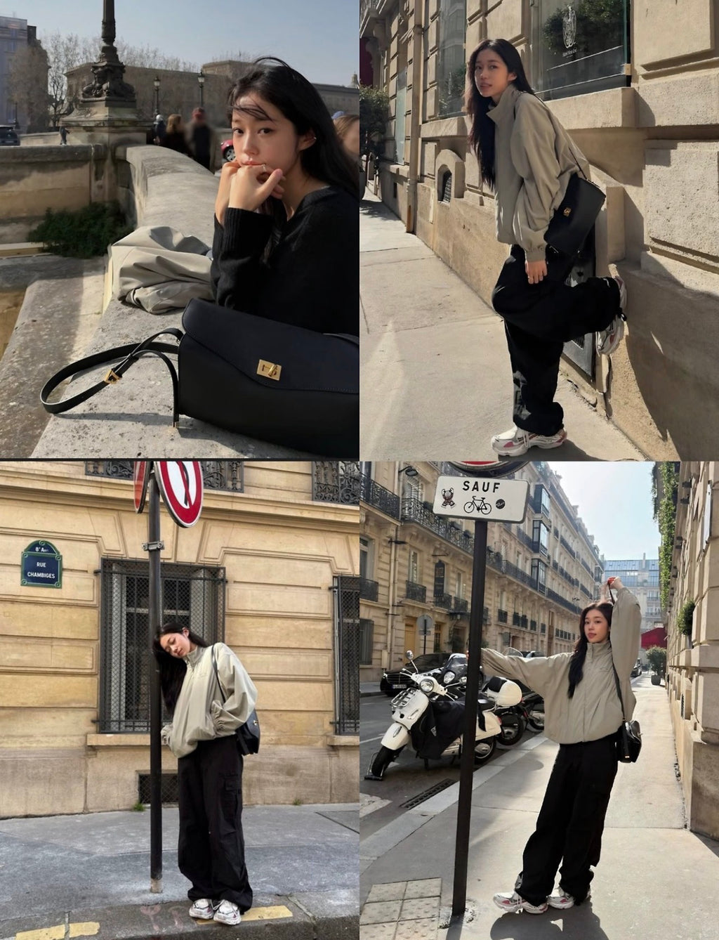 👜 [셀럽픽 · 소가죽] 발렌 무드 클래식 플랩 롱 숄더 크로스백 | Celebrity Style Genuine Leather Classic Flap Shoulder & Crossbody Bag