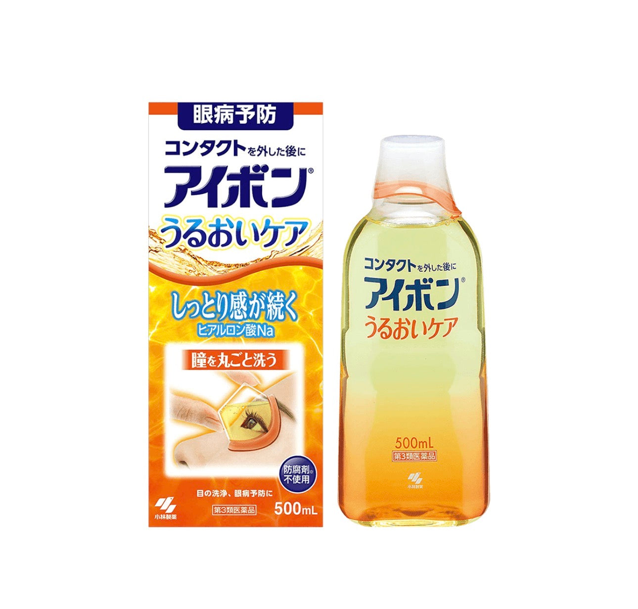 🇯🇵Kobayashi 아이봉 눈세정제 500ml – 일본 약국 베스트셀러 아이워시 /Kobayashi Eye Wash 500ml – Cool / Mild / Moisture Care | Japan’s No.1 Eye Cleansing Solution