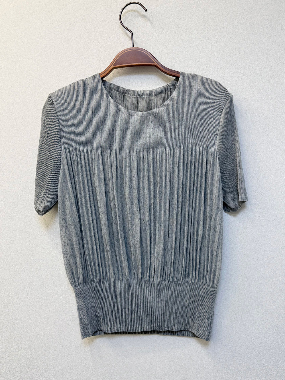 ✨🌿 ❄️셔링 쿨 플리츠 탑 블라우스 │ Shirring Cool Pleats Top Blouse │ Ultra-Light Summer Pleats Tee