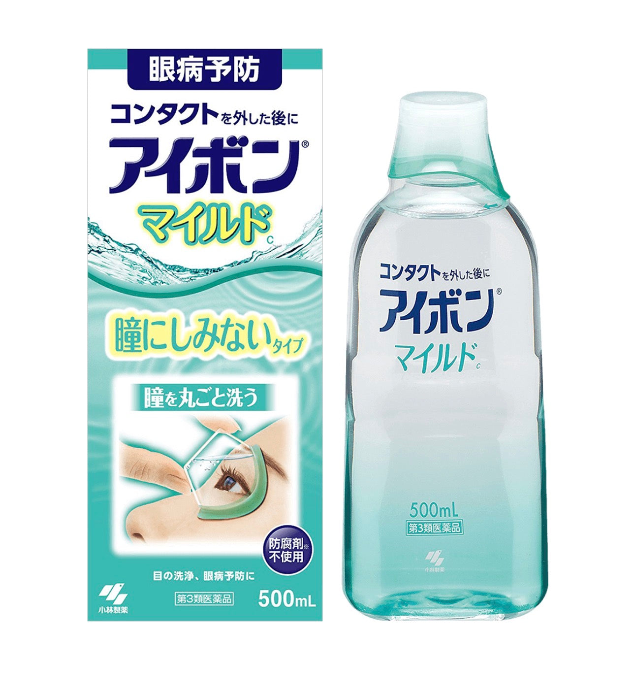 🇯🇵Kobayashi 아이봉 눈세정제 500ml – 일본 약국 베스트셀러 아이워시 /Kobayashi Eye Wash 500ml – Cool / Mild / Moisture Care | Japan’s No.1 Eye Cleansing Solution