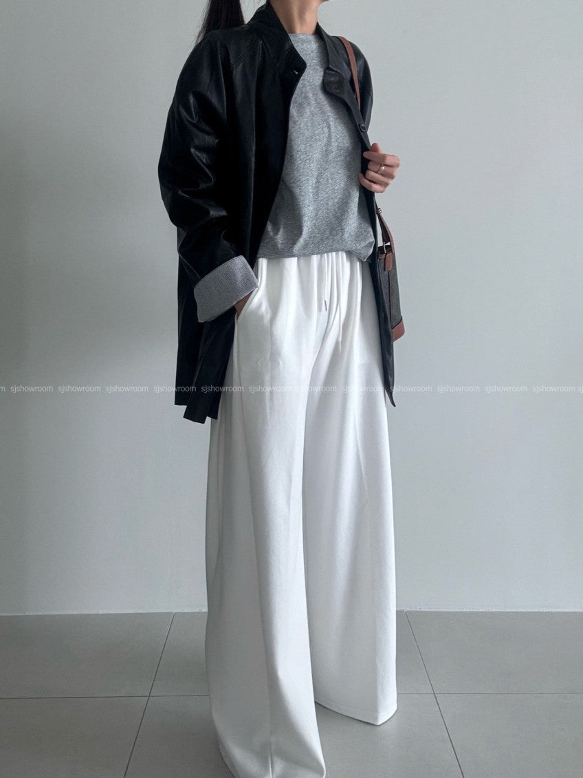 👖 [리플] 에코 옆절개 스트레치 와이드 루즈핏 트레이닝 팬츠 | Eco Side-Seam Stretch Wide Training Pants